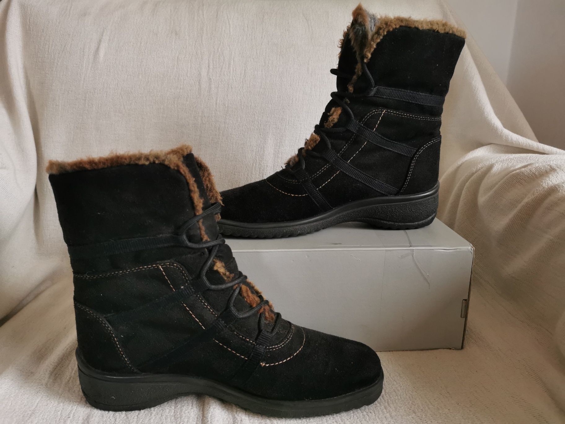 Ara Gore Tex botki śniegowce 37