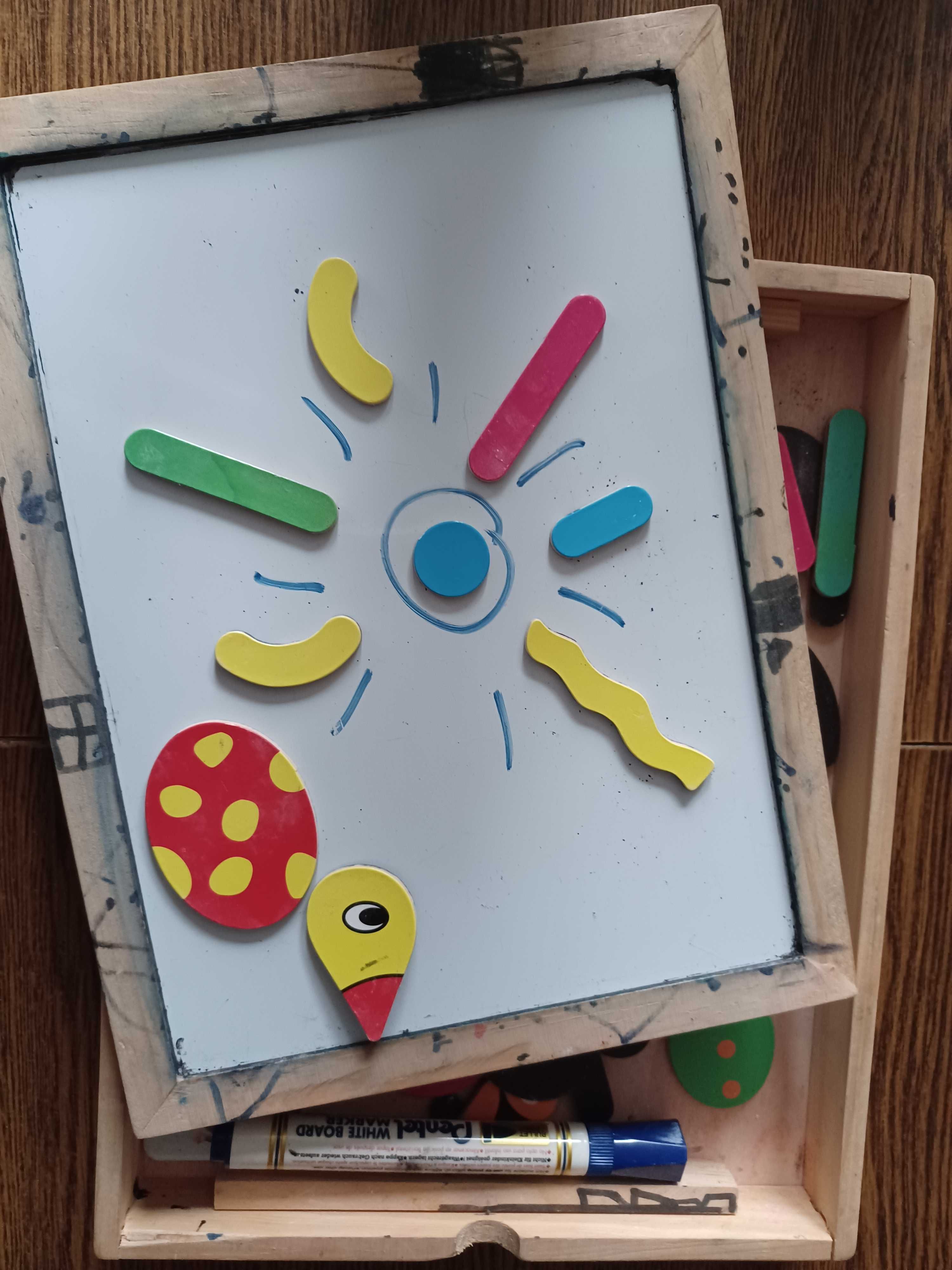 Tablica Kredowo Magnetyczna Edukacyjna dwustronna