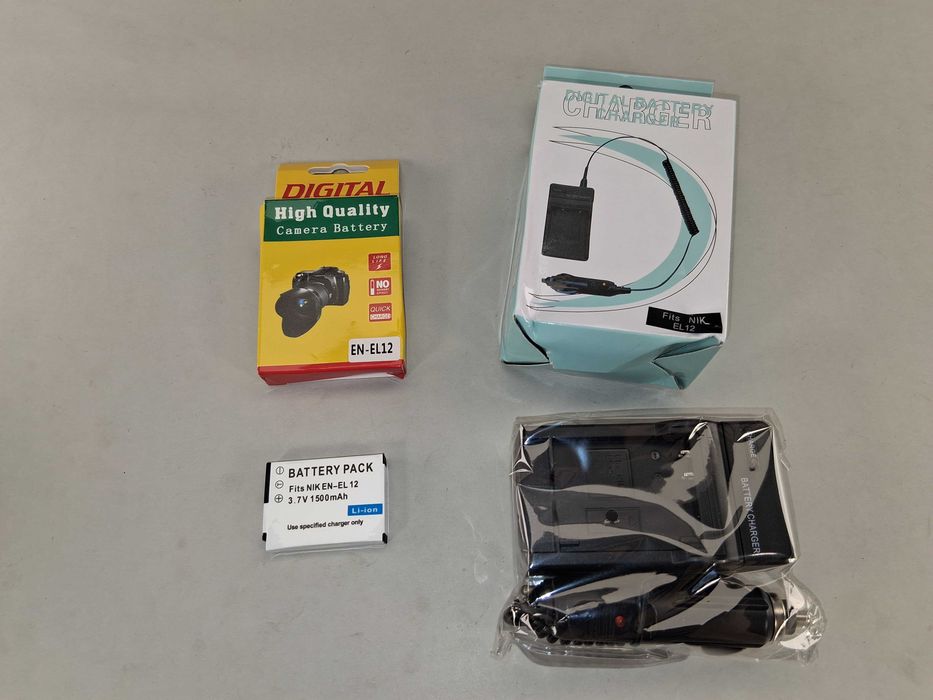 N222 Akumulator Li-ion i Ładowarka Travel Charger do Nikon EN-EL12
