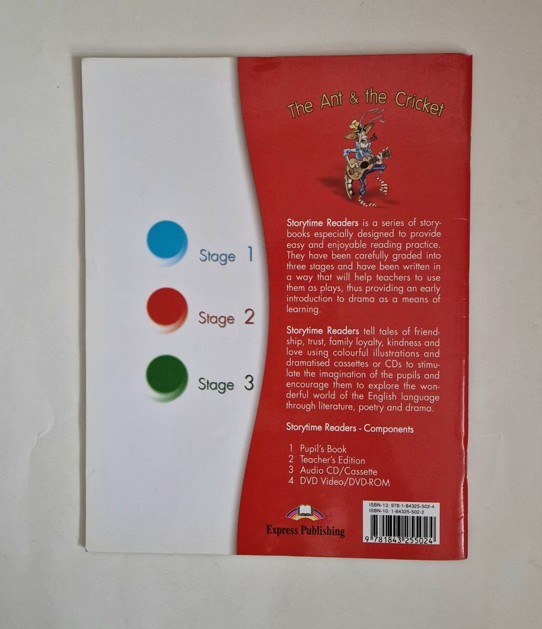 Байка Езопа Коник та Мураха англійською мовою, English, Aesop's Fabule