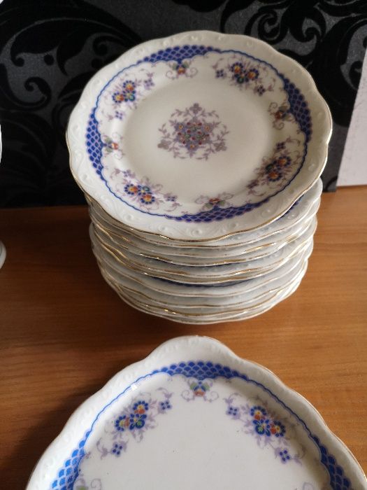 KPM piękny zestaw porcelany idealny na Święta Niższa cena..