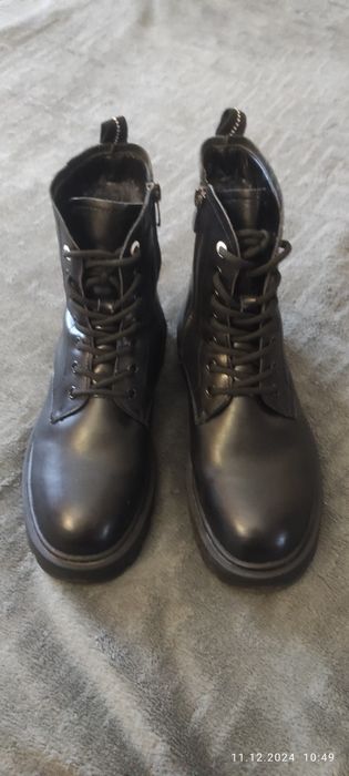 Ботінки жіночі зимові шкіряні