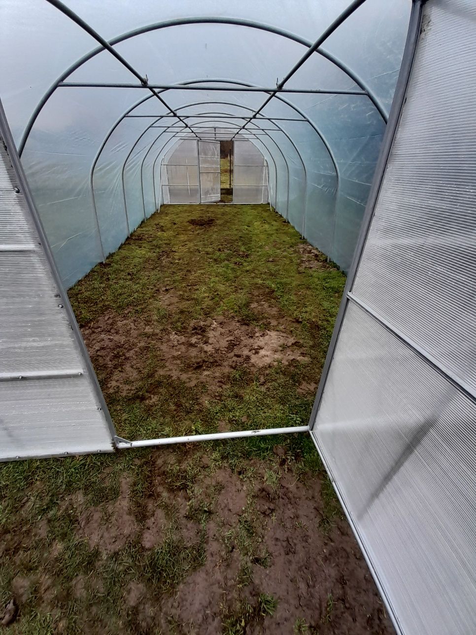 Tunel foliowy na warzywa