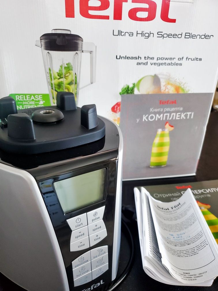 Tefal ultrablend +/BL936E38/Ultra High Speed Blender/НОВЫЙ/блендер