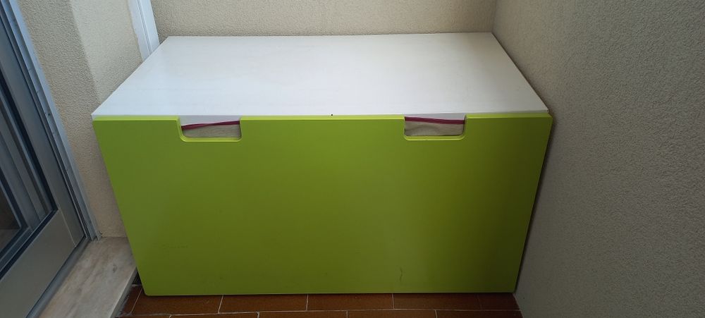 Banco c/arrumação p/brinquedos (NOVO PRECO)