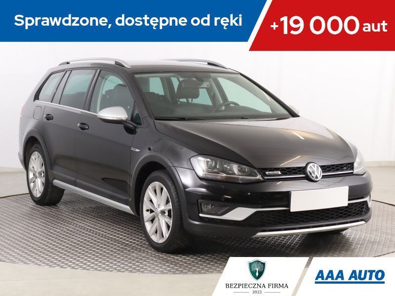 Volkswagen Golf 1.8 TSI Alltrack , Salon Polska, Serwis ASO, Automat, Skóra, Xenon,