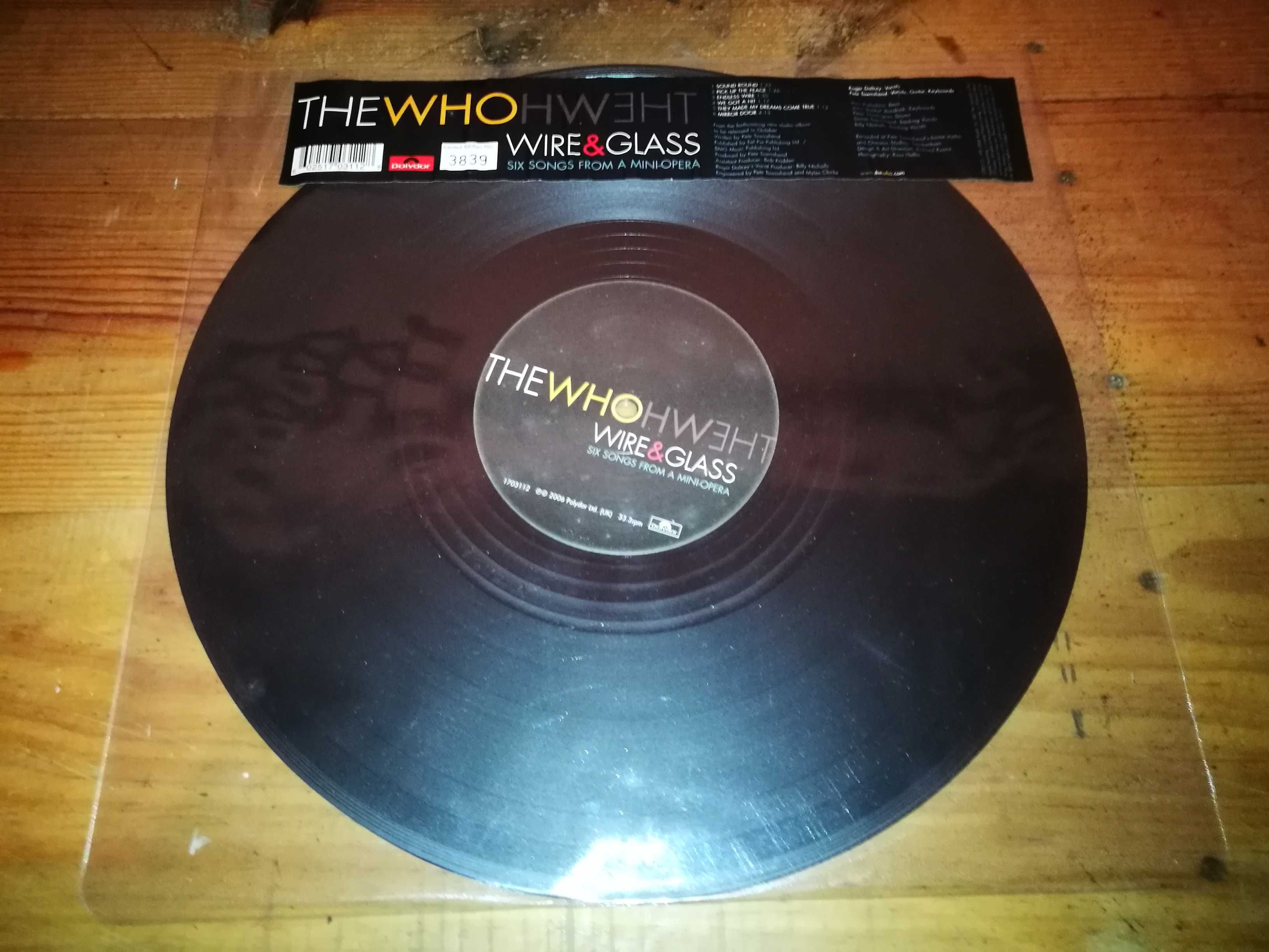 THE WHO-Wire&Glass (Ed C/Disco especial-Limit Núm 3839 ING 2006)MAXI