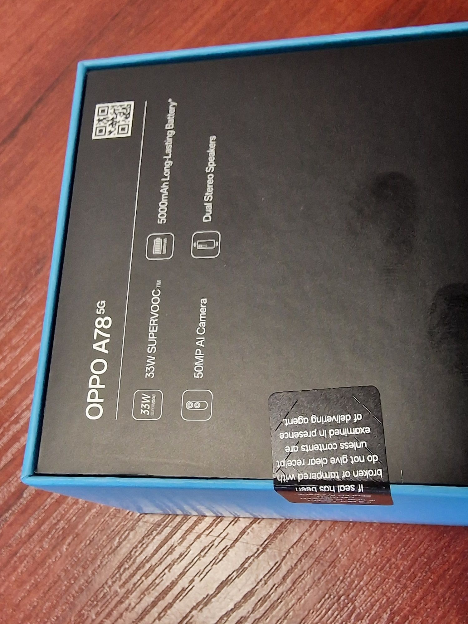 Oppo A78 5G 4/128GB kolor niebieski NOWY prezent na komunie