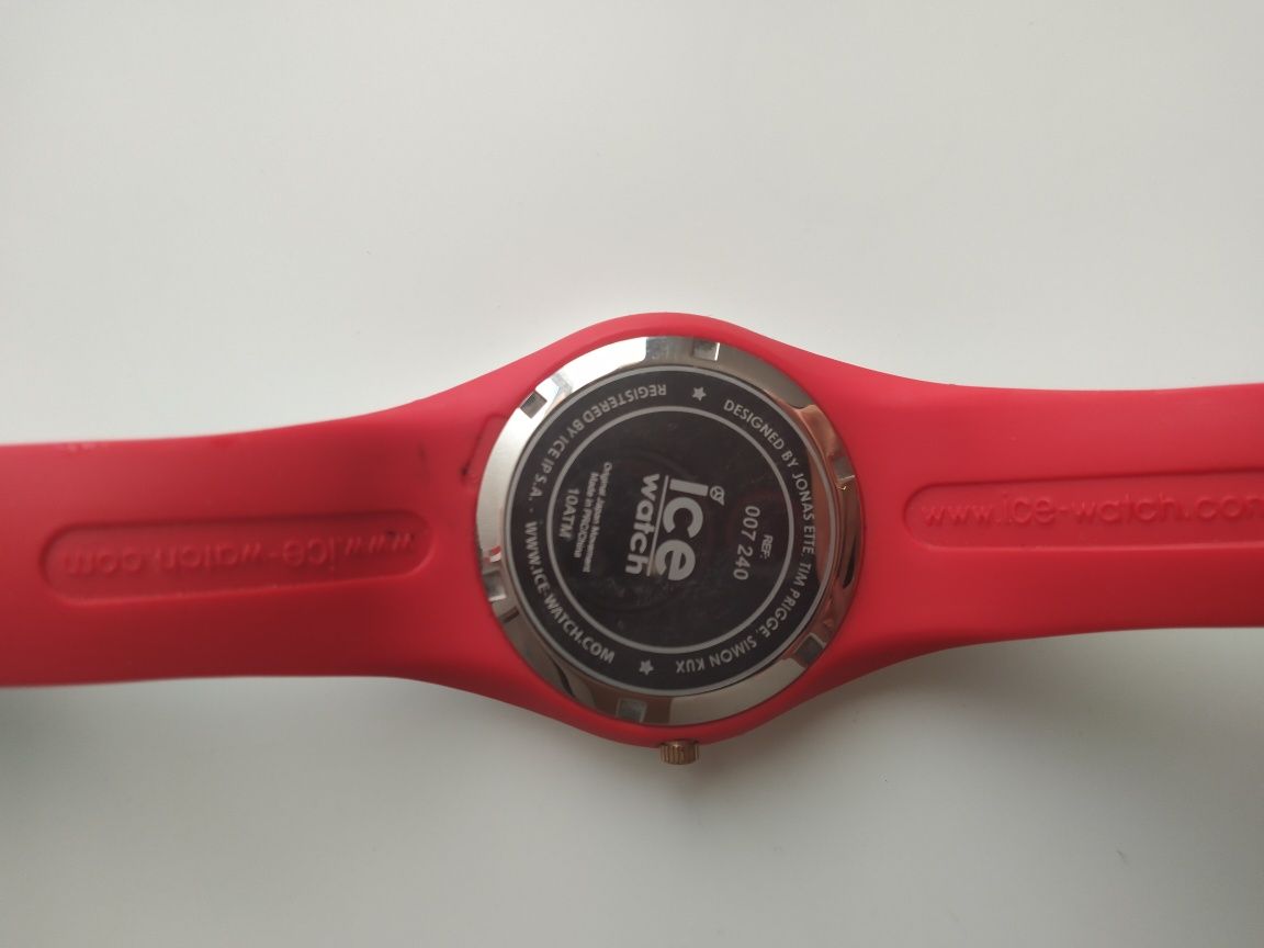 Zegarek Ice Watch biało-czerwony