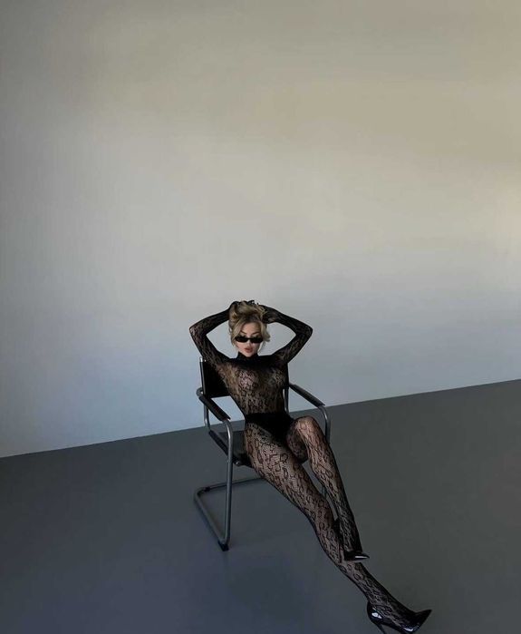 Бодістокінг, Боді сітка, Комбінезон Сітка, Еротична білизна 1178