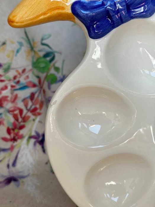 Patera na jajka w kształcie gąski