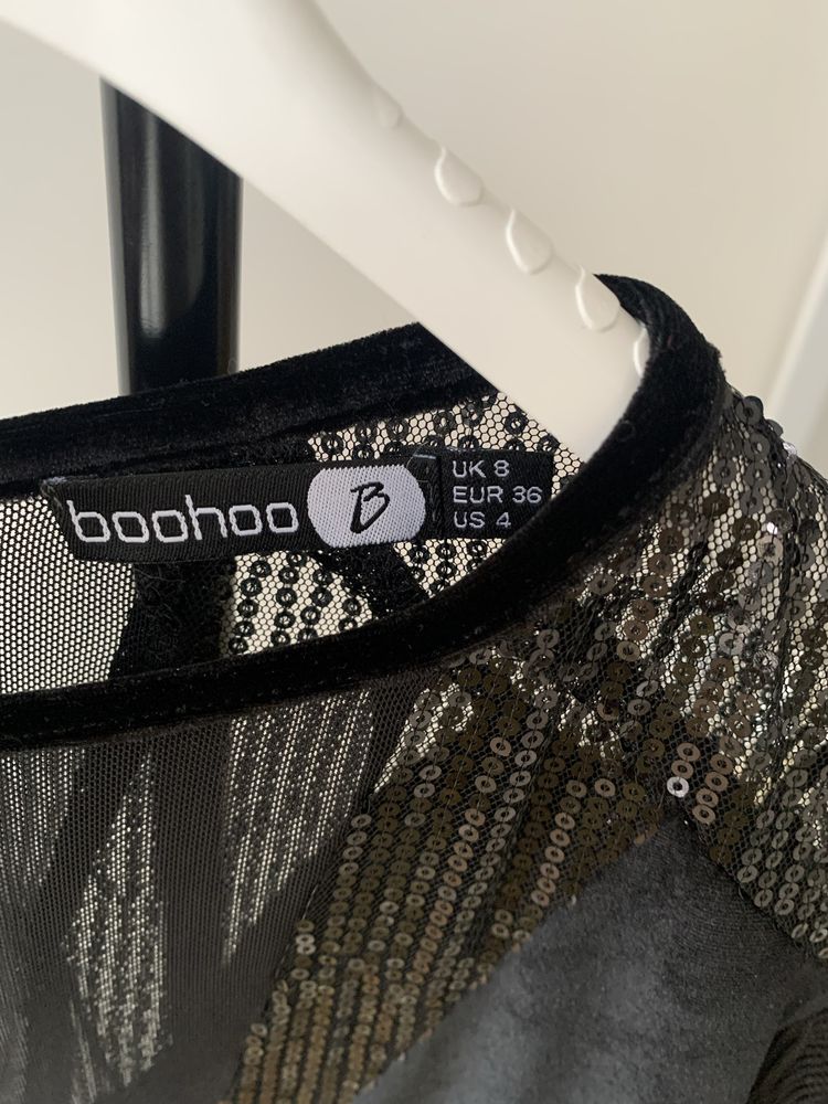 Sukienka Boohoo 36 sylwester impreza andrzejki