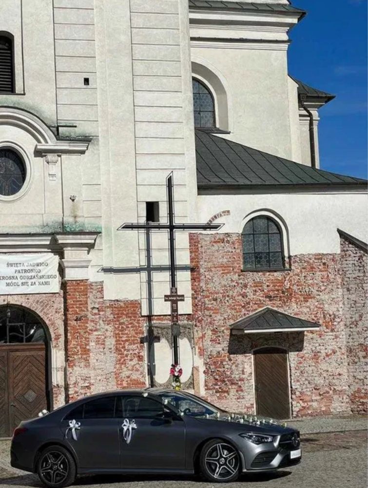 Auto samochód CLA AMG do ślubu, uroczystości, imprezy Zielona Góra
