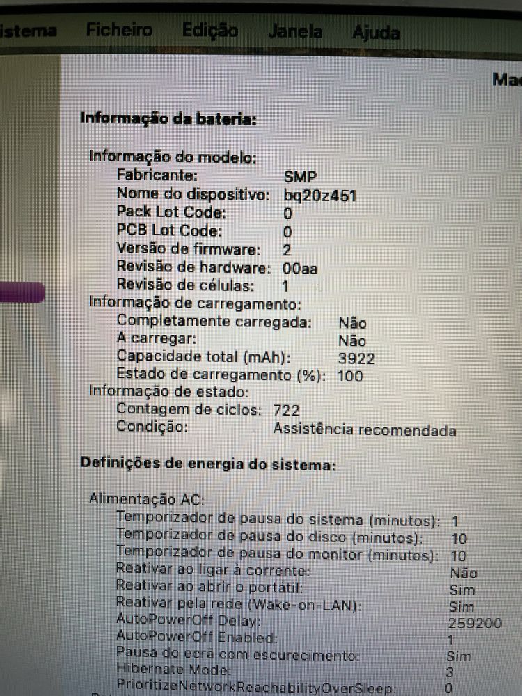 Macbook Air 13 polegadss