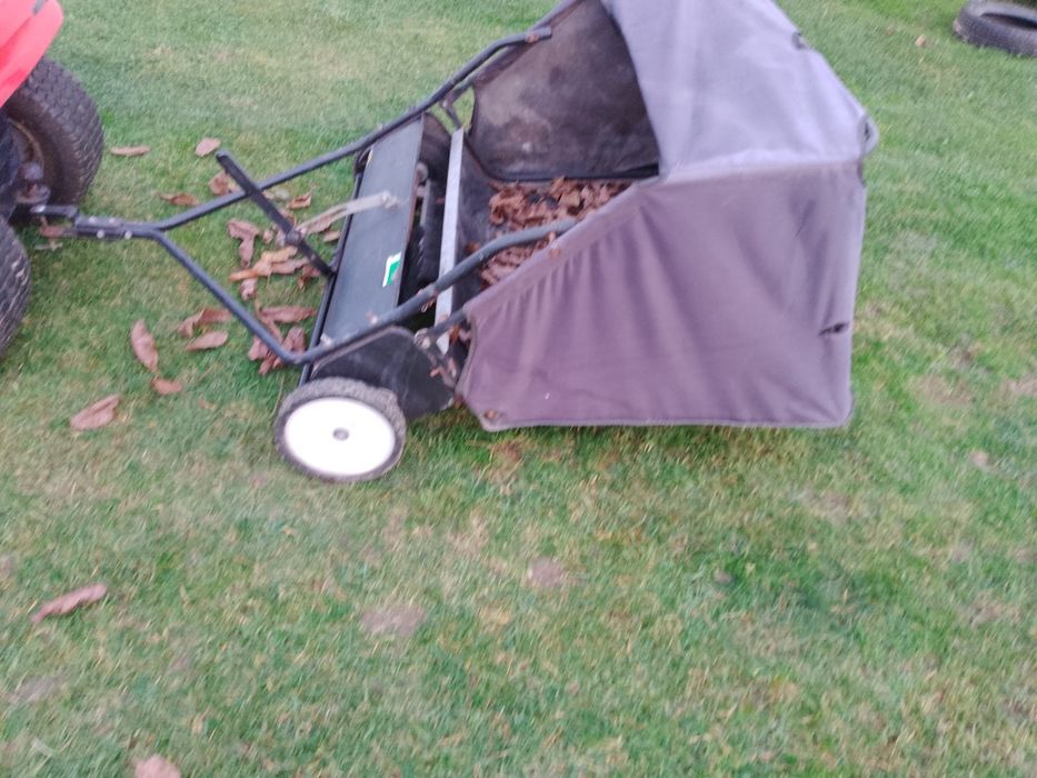 Zamiatarka szczotka do liści i trawy