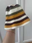 Zara bucket hat szydełkowy
