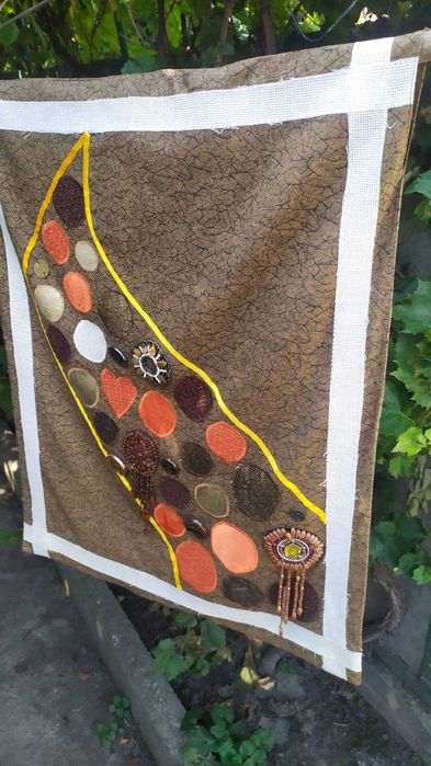 Панно ручной работы, 50х50см "Рог изобилия"