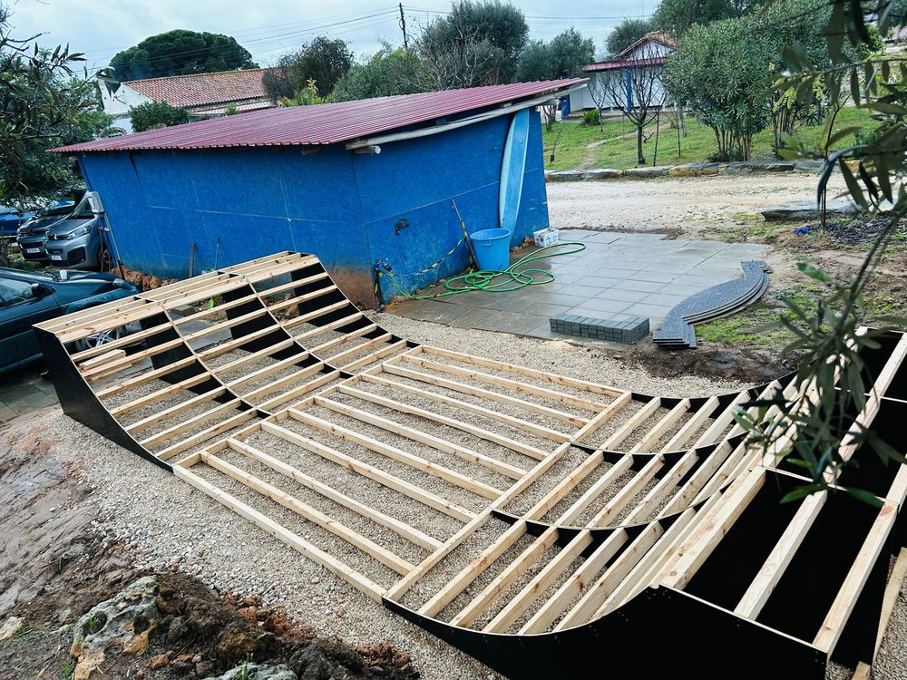 Rampas de skate sob medida