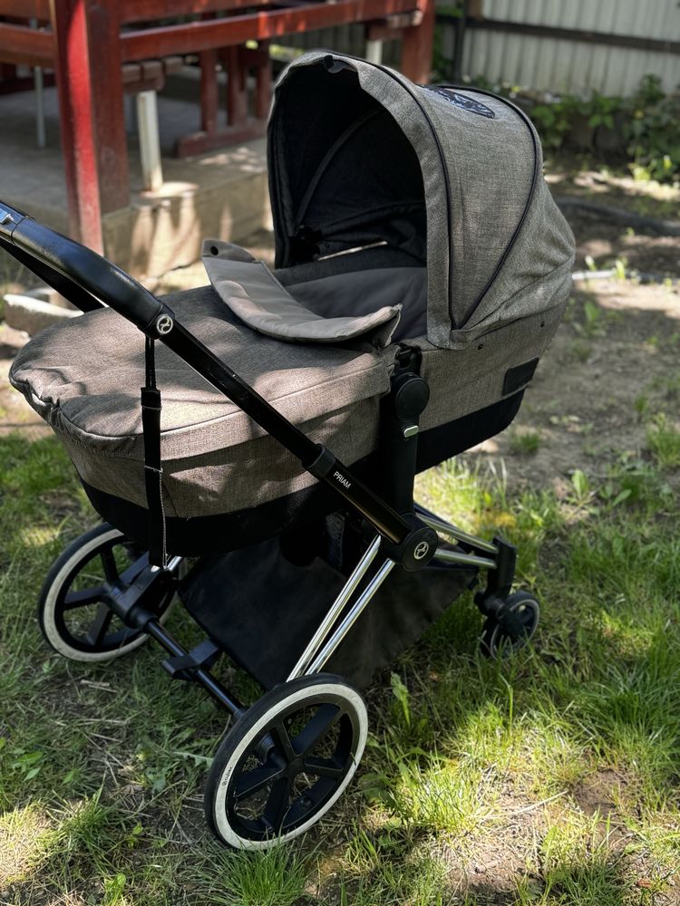 Коляска Cybex priam 2 в 1 carry cot, сайбекс люлька, прогулка