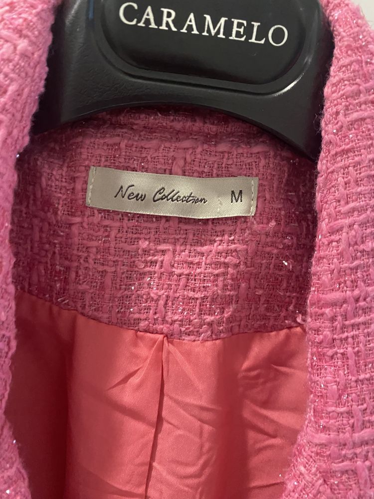 Blazer novo cor de rosa