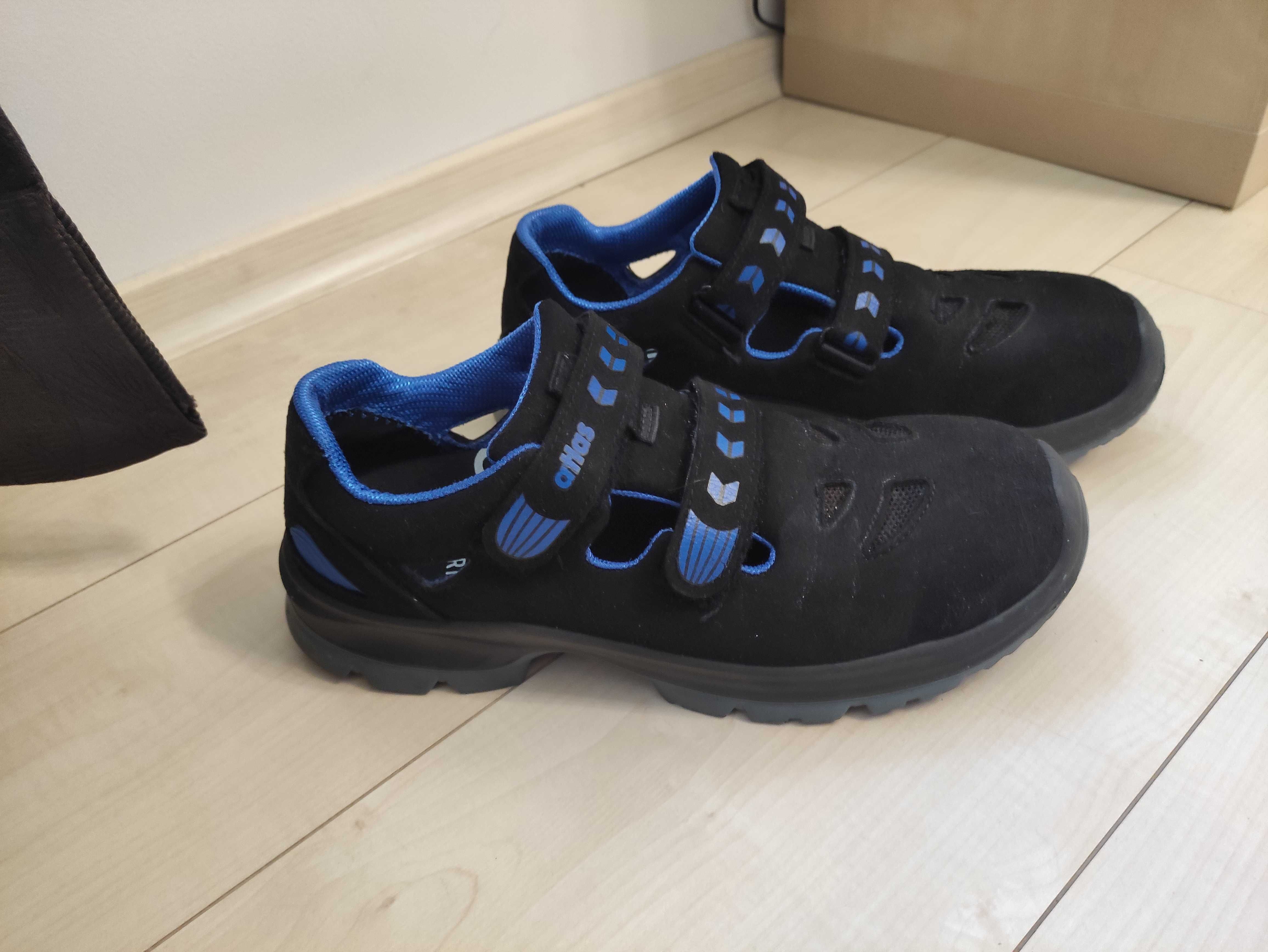 Męskie buty robocze Atlas ESD TX 360 S1 SRC r. 45 29 cm bdb