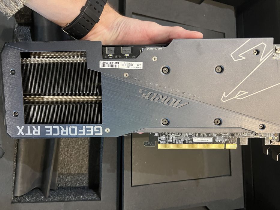 Видеокарта ртх 3060ти gigabyte aorus rtx 3060ti 3060 ti дефектная