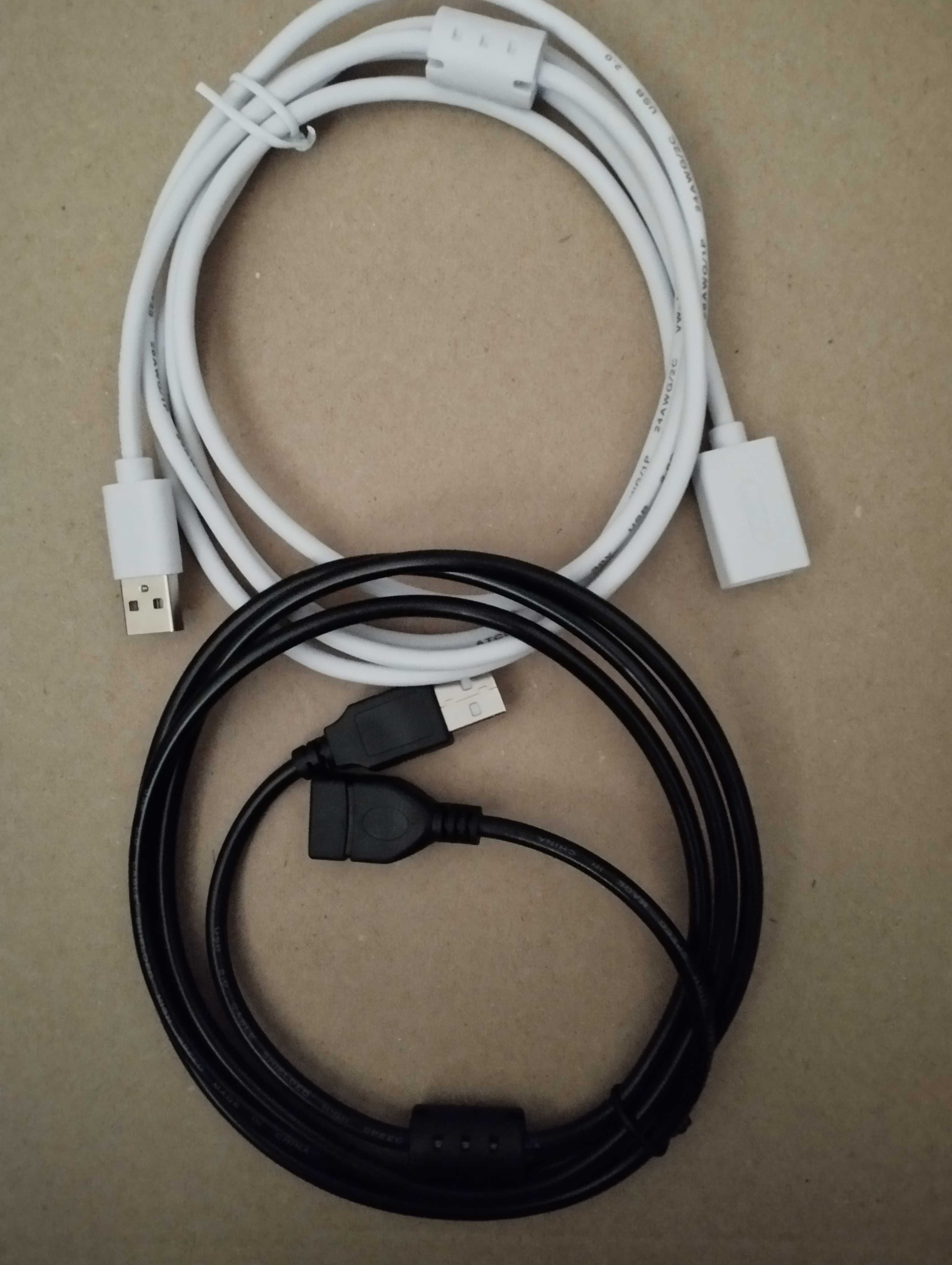 Удлинитель, переходник USB 2.0. длина 1,8м.