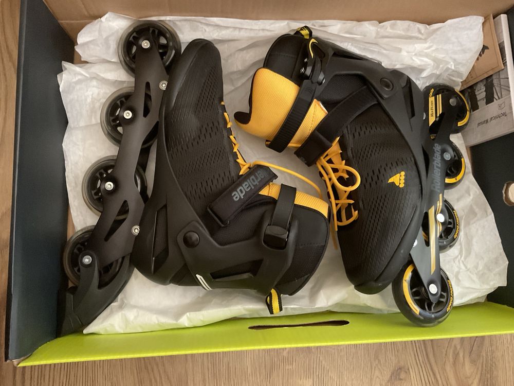 Rolki męskie Rollerblade Spark 80, rozmiar 43