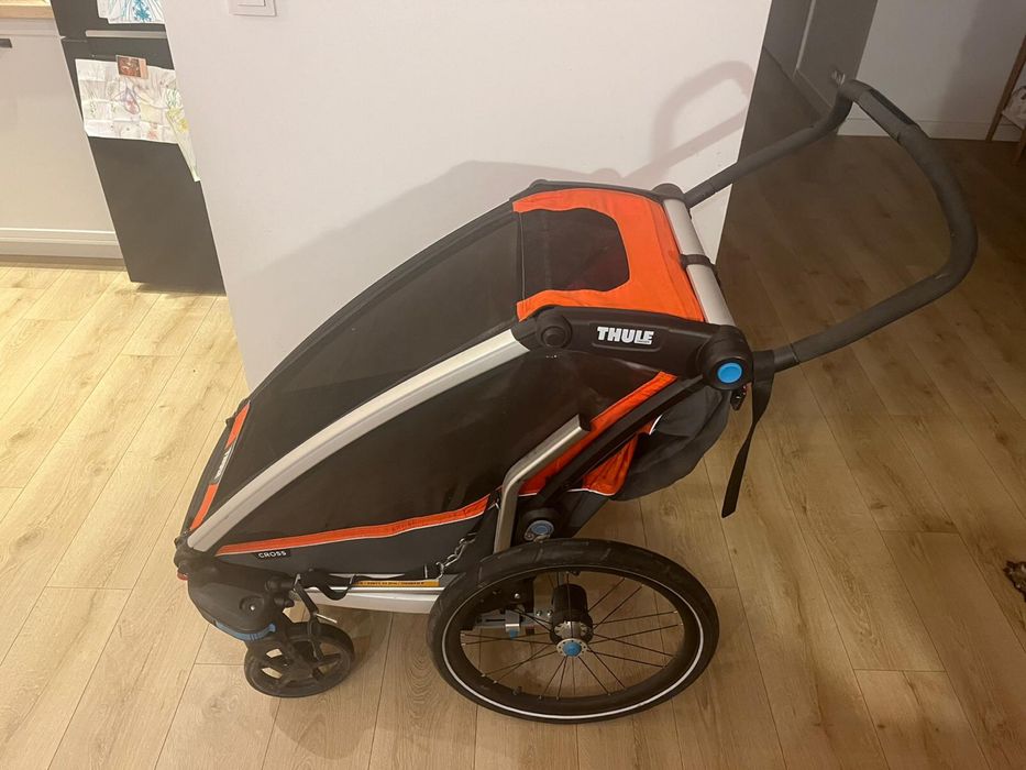 Przyczepka rowerowa thule chariot cross multisport dla 1 dziecka