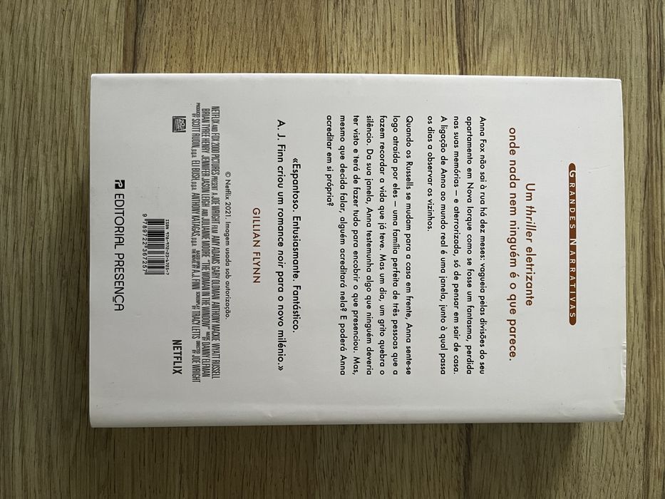 A Mulher à Janela se A. J. Finn