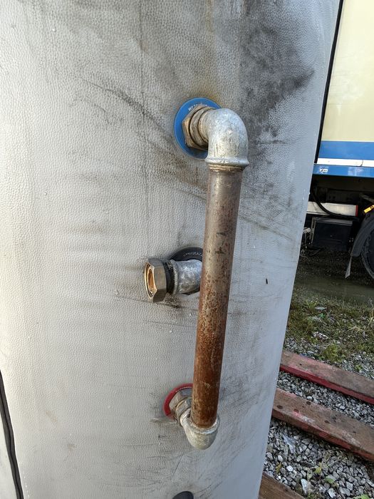 Bojler MetalBet z dwiema wężownicami (jedna uszkodzona)
