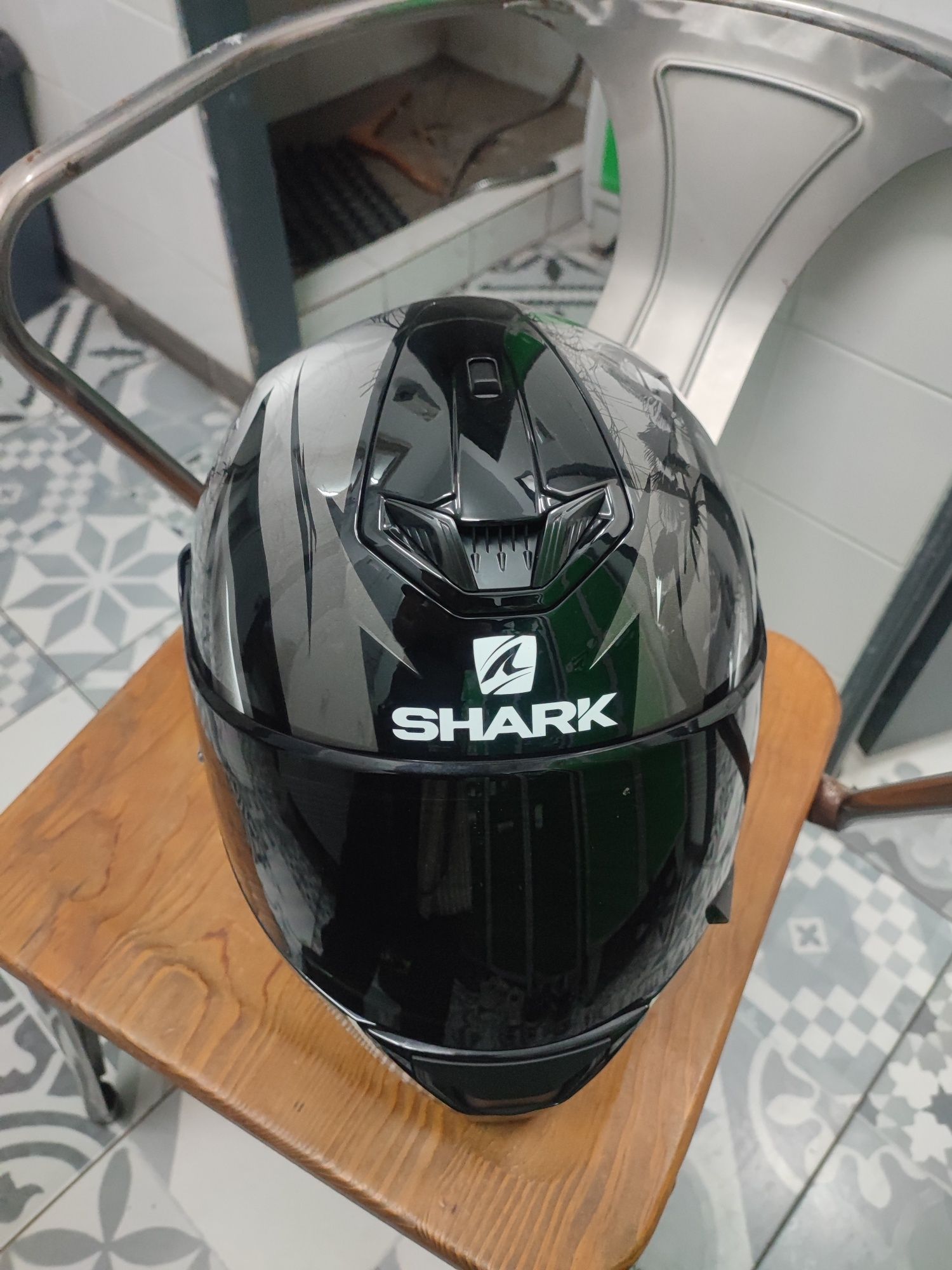 Capacete shark tamanho M