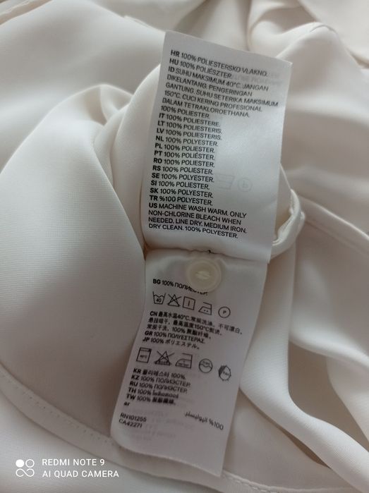 Bluzka koszulowa HM 38, M