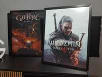 Wiedźmin 3 wiedzmin III Obraz 40x50 duży kolekcjonerski unikat witcher