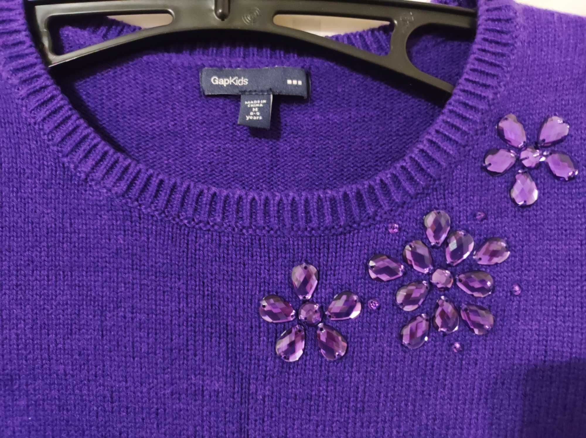 Стильные свитера для девочки 8-10 лет