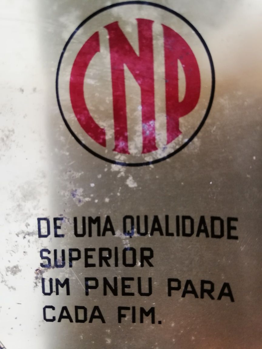 Cinzeiro antigo CNP - Companhia Nacional de Pneus (Porto) - RARÍSSIMO!