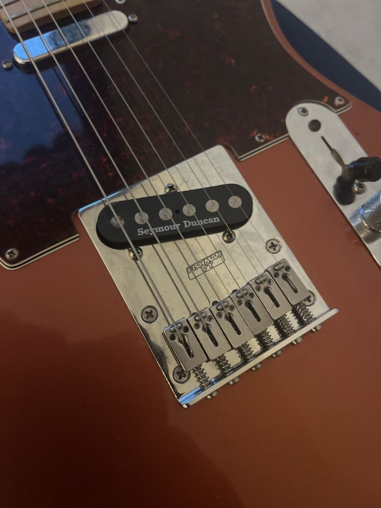 Fender Telecaster c/Piezo e Seymour Duncan