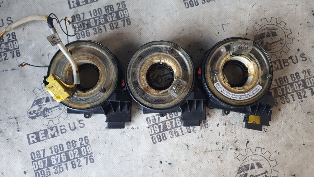 Шлейф руля, кольцо airBag audi a3 8p, golf 5 plus, jetta 1k0959653C, D
