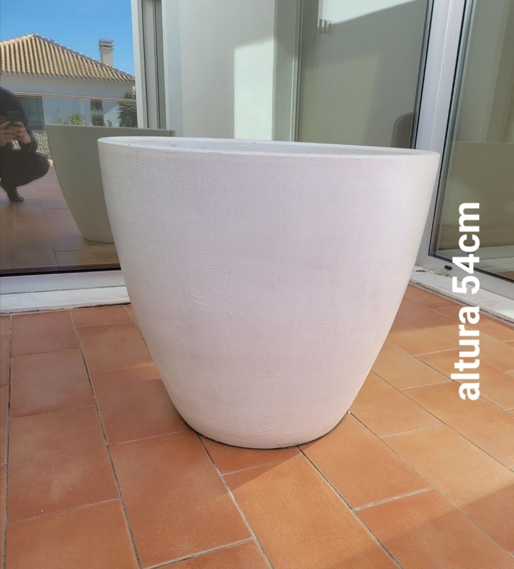 Vasos Exterior Branco