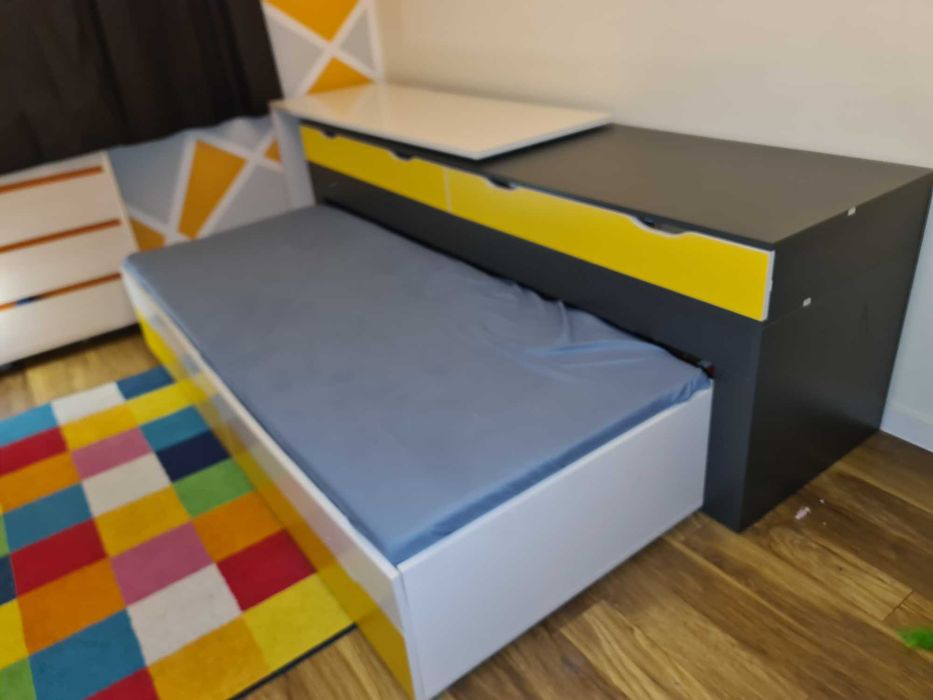 Łóżko biurko komoda kombi