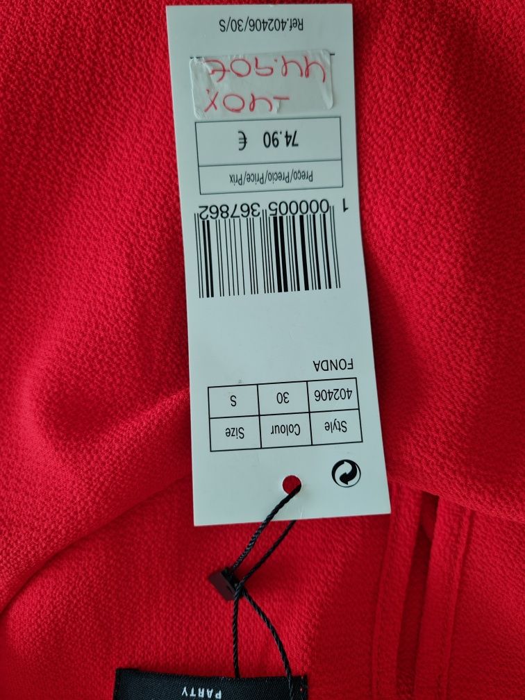 Vestido vermelho Lanidor