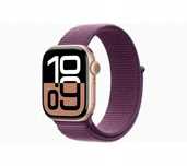 Apple Watch 10 GPS 42 mm Różowy z paskiem Sport Loop