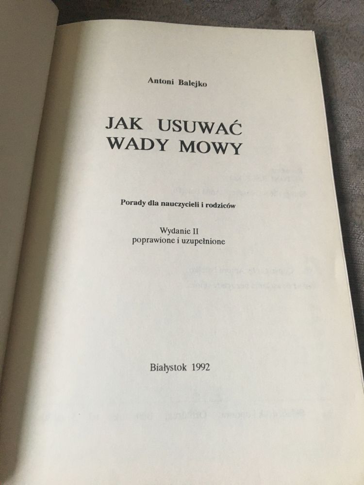 Jak usuwac wady mowy  - logopeda radzi