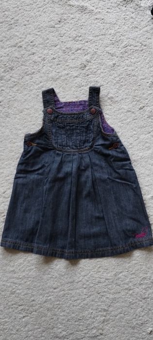 Spódnica na szelkach r 86