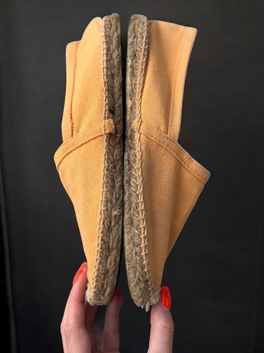 Pomarańczowe espadryle buty Terranova rozmiar 39