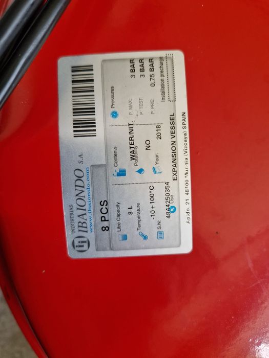 Caldeira aquecimento e aqs