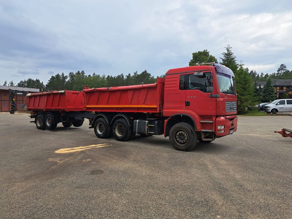 Wywrotka MAN TGA 26.480 6x4 Hydroburta MEILLER SCANIA MERCEDES VOLVO