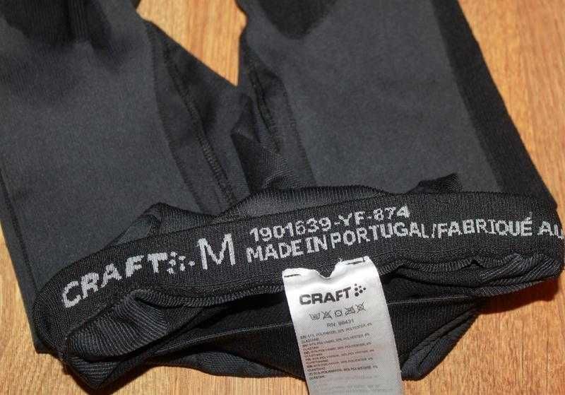 Мужские спортивные зональные леггинсы лосины Craft S-M