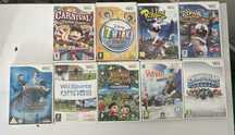 Zestaw 9 gier Nintendo Wii – Animal Crossing, Rayman, Rabbids, i inne