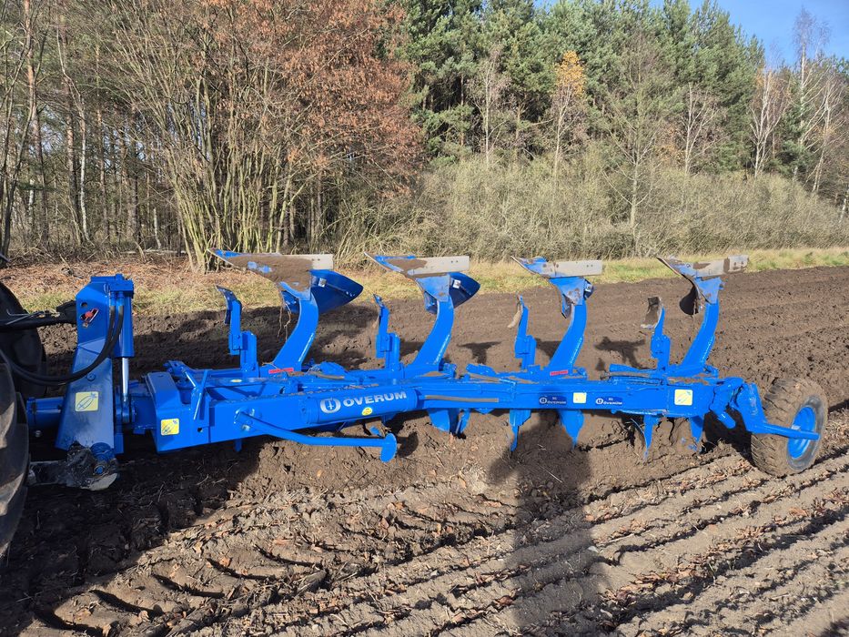 Pług 4 skibowy Obrotowy Overum Na Hydraulice!! Okazja!! Pięknie orze!!